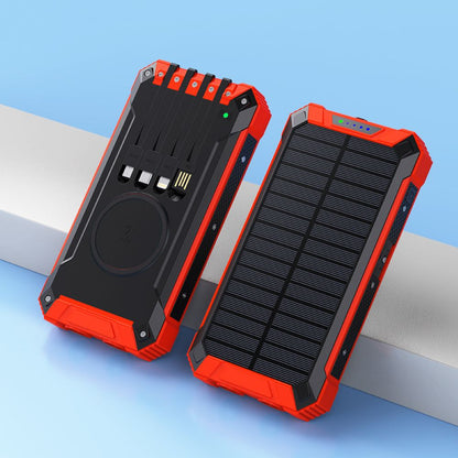 Solar Charger Power Bank ☀️🔋 Sun Power On-The-Go