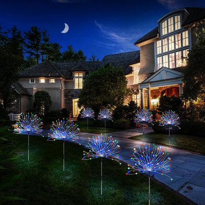 🚩8-Piece Flag Light Set – 4th of July Decorations with 8 Lighting Modes – 🎆Ideal for Independence Day Pathways, Gardens, and Yard Decor