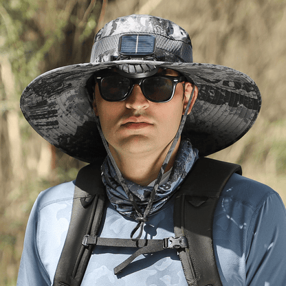 🎁Summer Hot Sale-50% Off🌞2026 New Ultralight Solar Fan Sun Hat – Lighter Than a Baseball!⚾(Only 11oz)