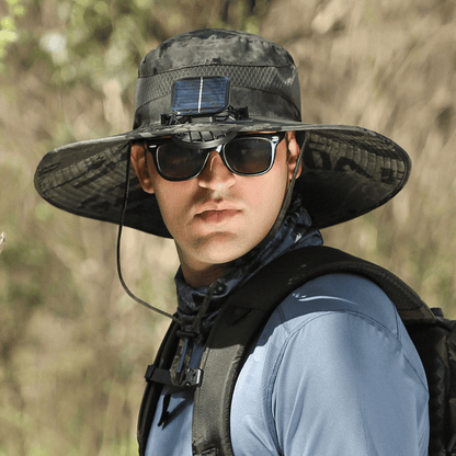 🎁Summer Hot Sale-50% Off🌞2026 New Ultralight Solar Fan Sun Hat – Lighter Than a Baseball!⚾(Only 11oz)