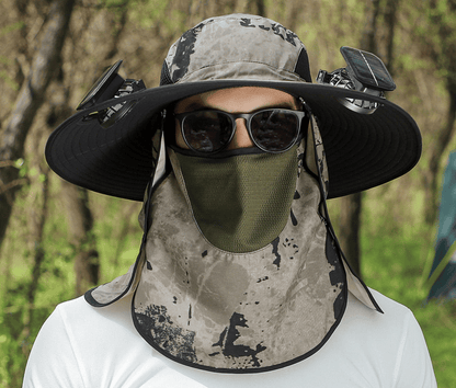 🎁Summer Hot Sale-50% Off🌞2026 New Ultralight Solar Fan Sun Hat – Lighter Than a Baseball!⚾(Only 11oz)