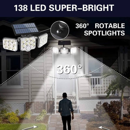 💥50% OFF TODAY ONLY⏰HURRY!🔥Triple LED Solar Wall Light