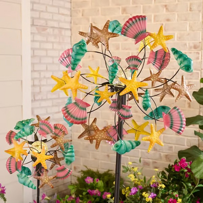 🌸Spring Sale 40% OFF🌬️🎡 Solar-Powered Wind Spinner for Garden