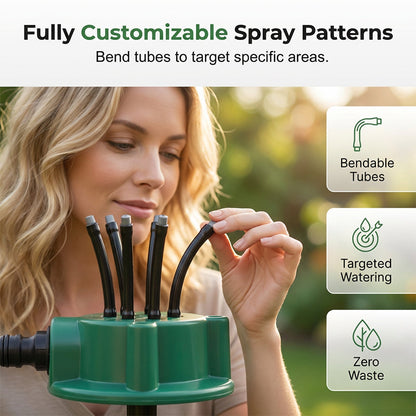 ⏳360° Rotating Lawn Sprinkler--Not just for the lawn: perfect summer fun for your kids! ☀️🏃‍♂️