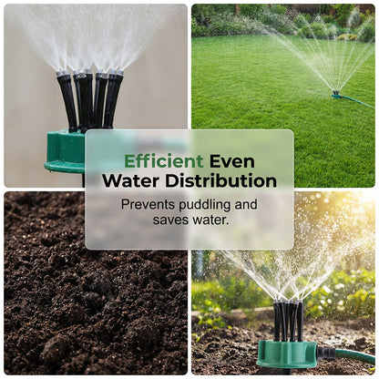 ⏳360° Rotating Lawn Sprinkler--Not just for the lawn: perfect summer fun for your kids! ☀️🏃‍♂️